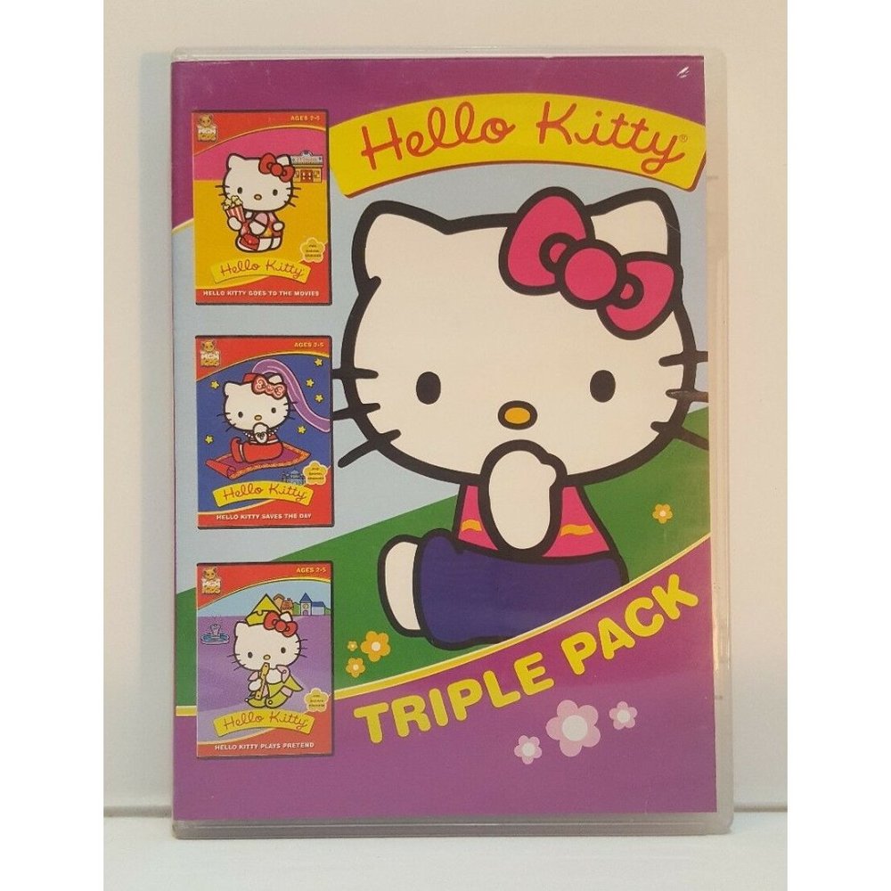Hello Kitty Triple Feature (DVD, 2011, 2-Disc Set)